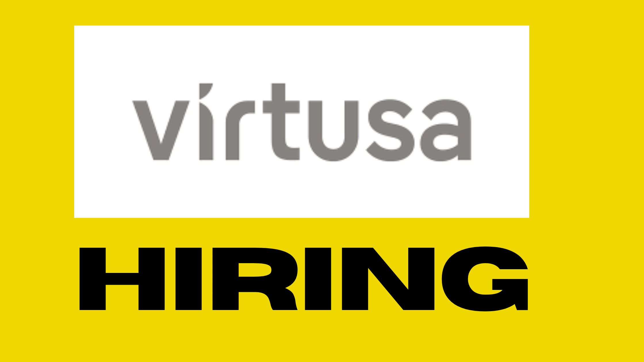 Virtusa Biggest Off Campus Hiring 2023 | Recruitment for Non- Technical Role